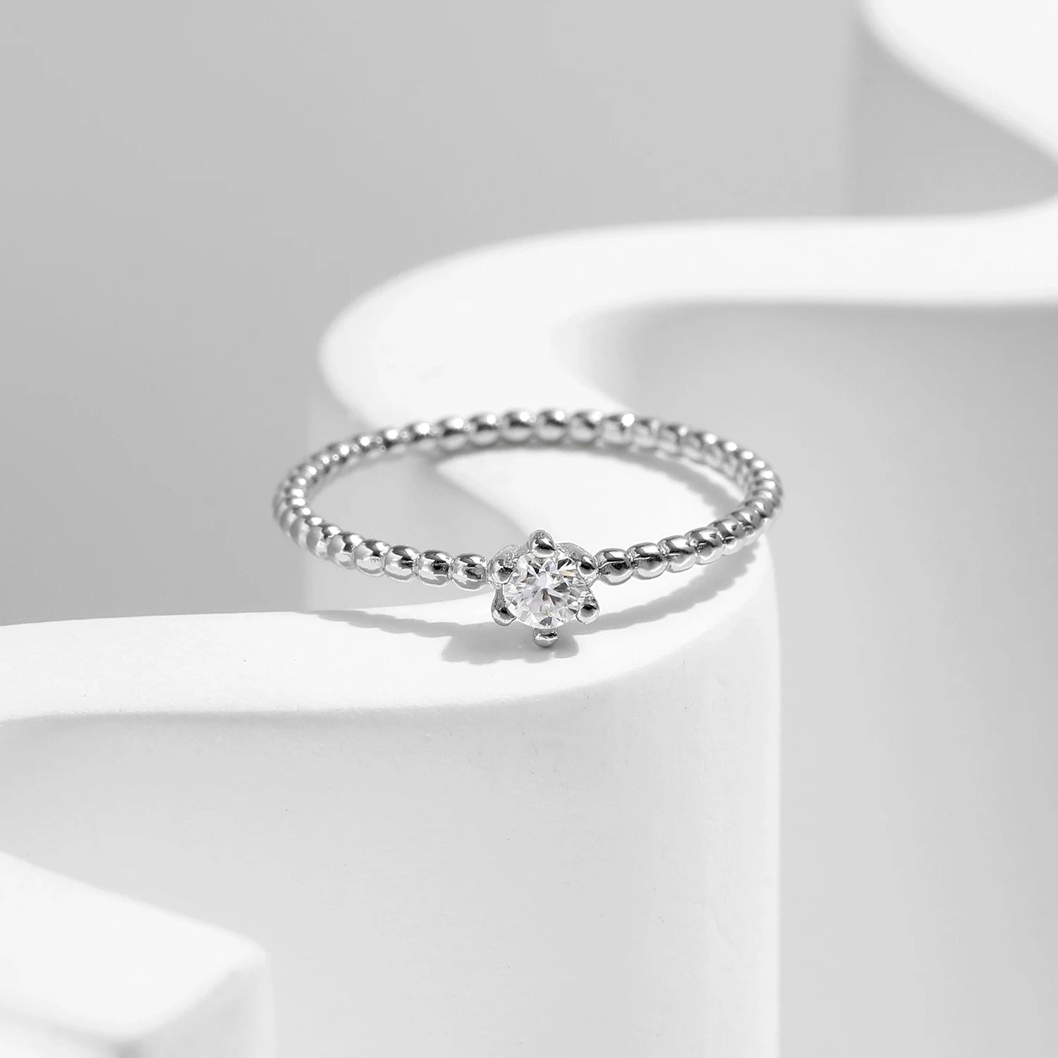 Anel Solitario em Moissanite - Virena Monaco 3