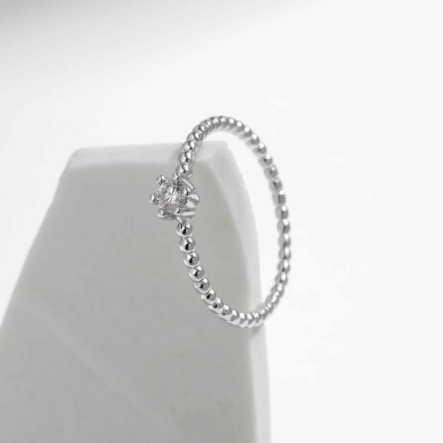 Anel Solitario em Moissanite - Virena Monaco 4