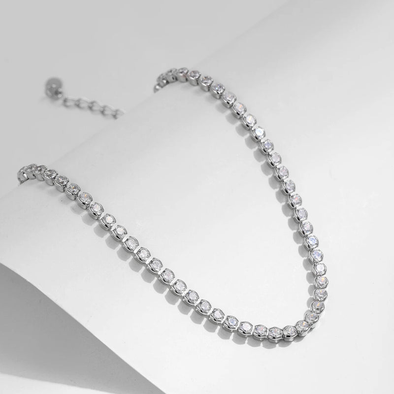 Pulseira Tennis em Prata 925 - Virena Diamond Luxe
