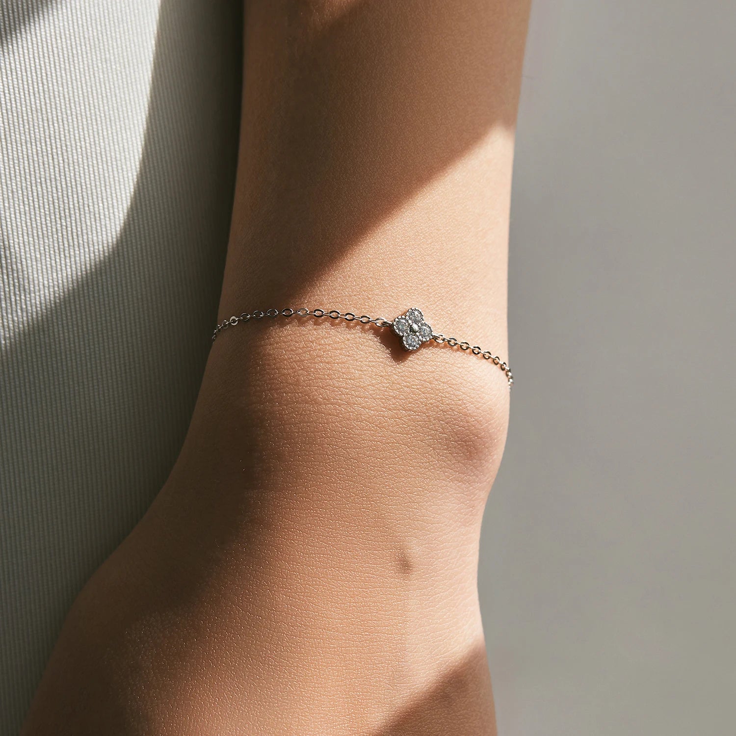 Pulseira em Prata 925 - Virena Trevo da Sorte 2