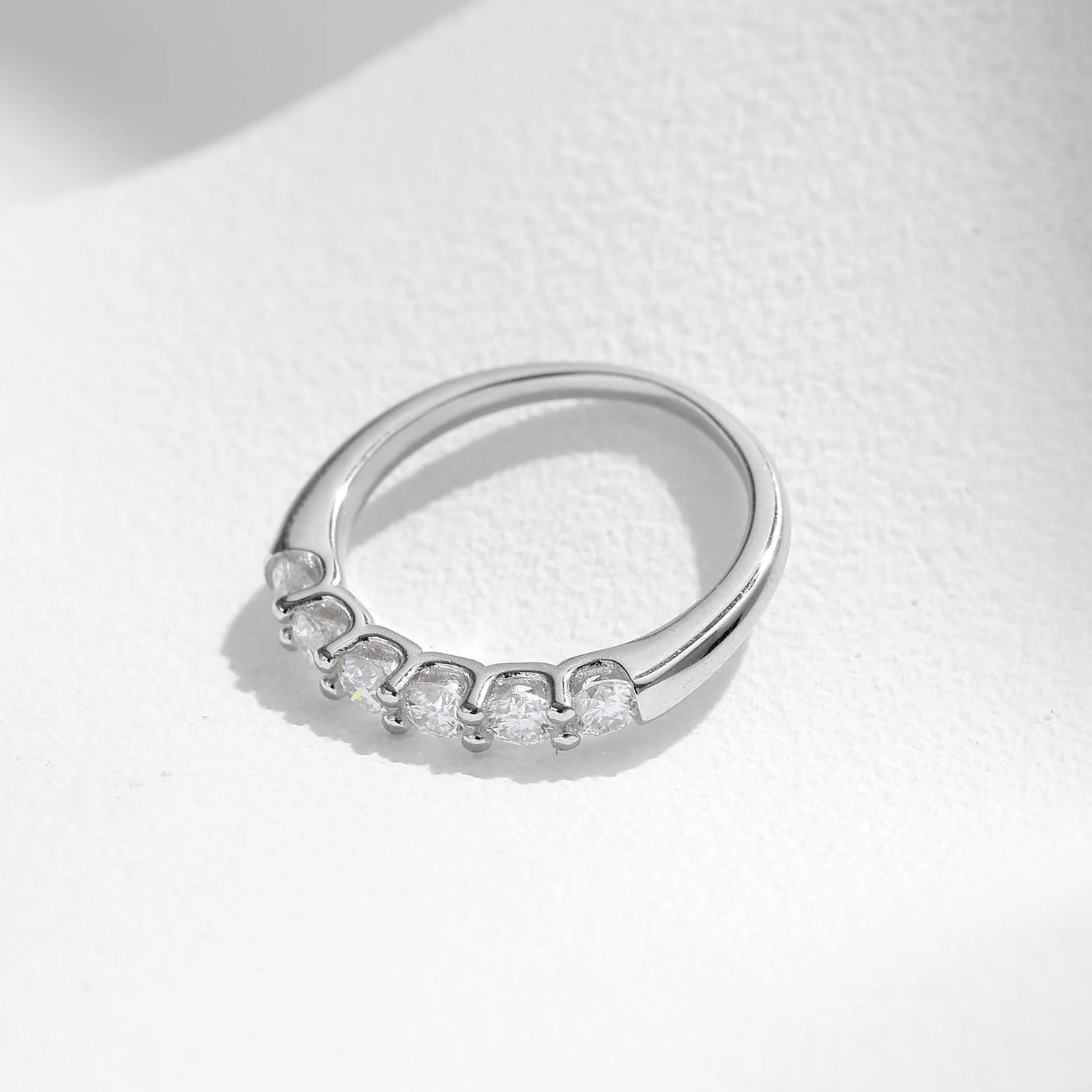 Anel Luxo em Moissanite – Virena Clarité