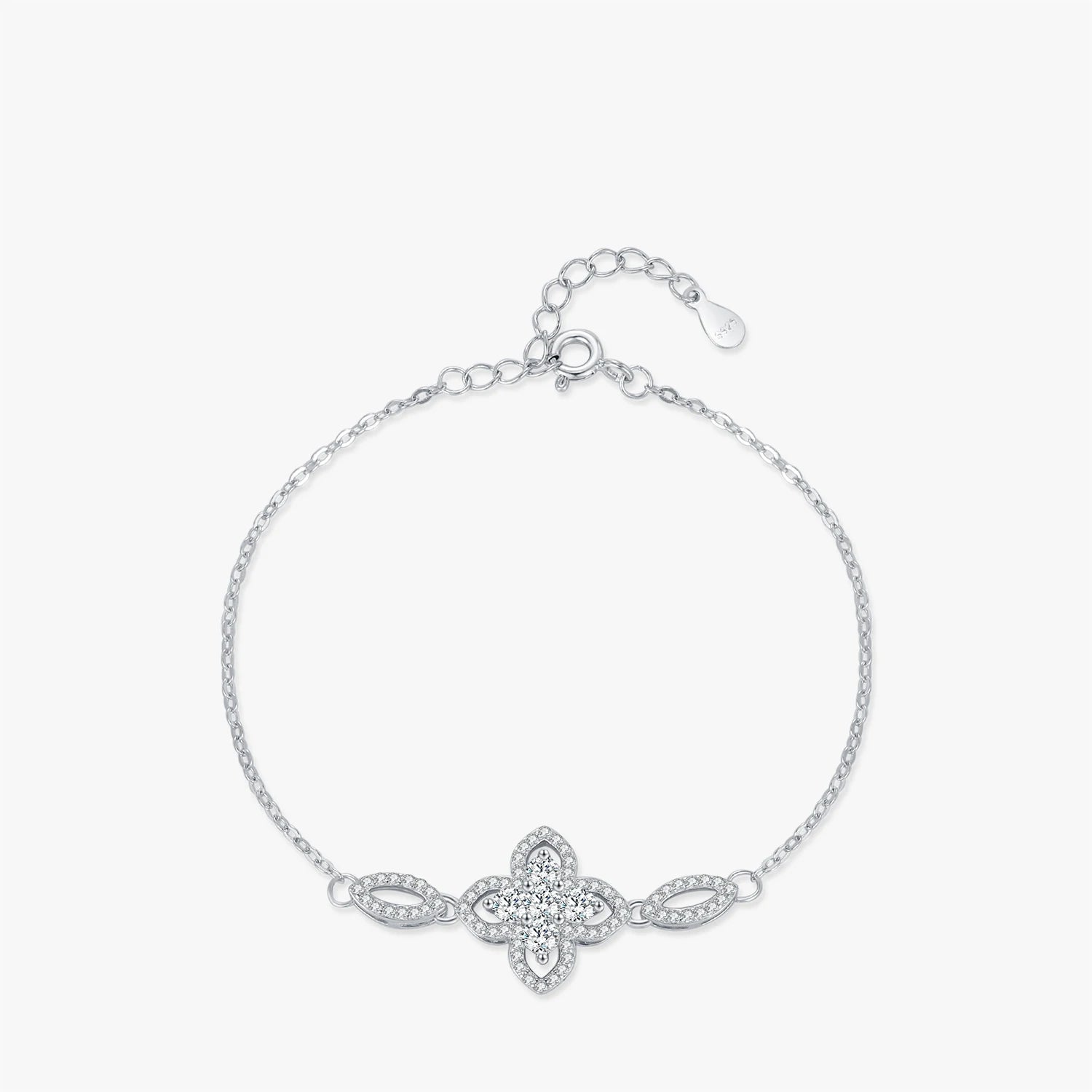 Pulseira Trevo em Prata 925 - Virena Amaris