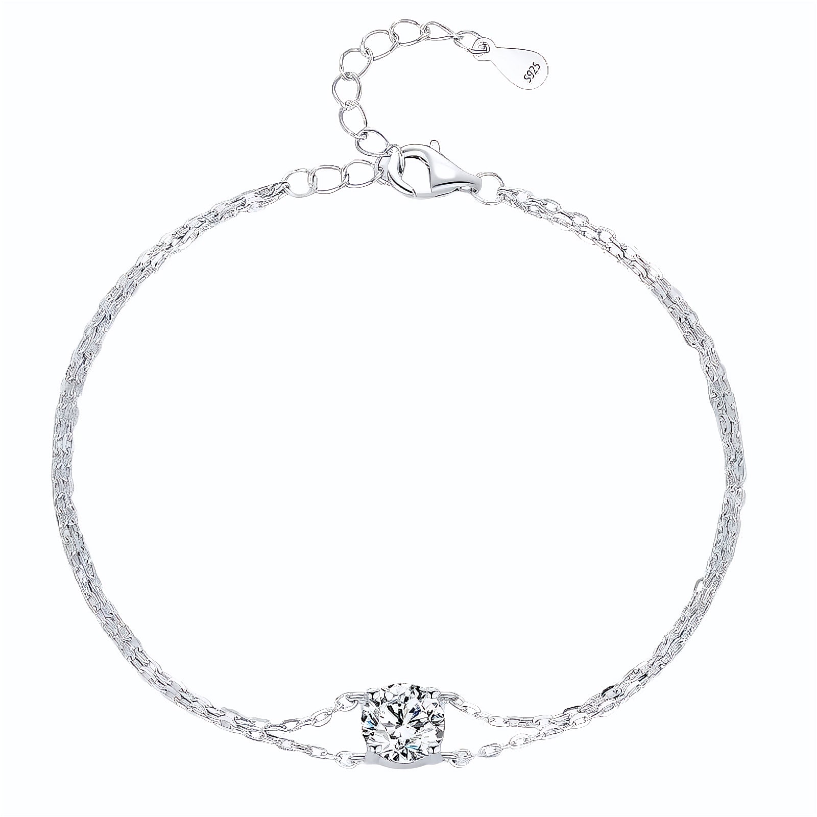 Pulseira em Moissanite 1CT - Virena Opulence
