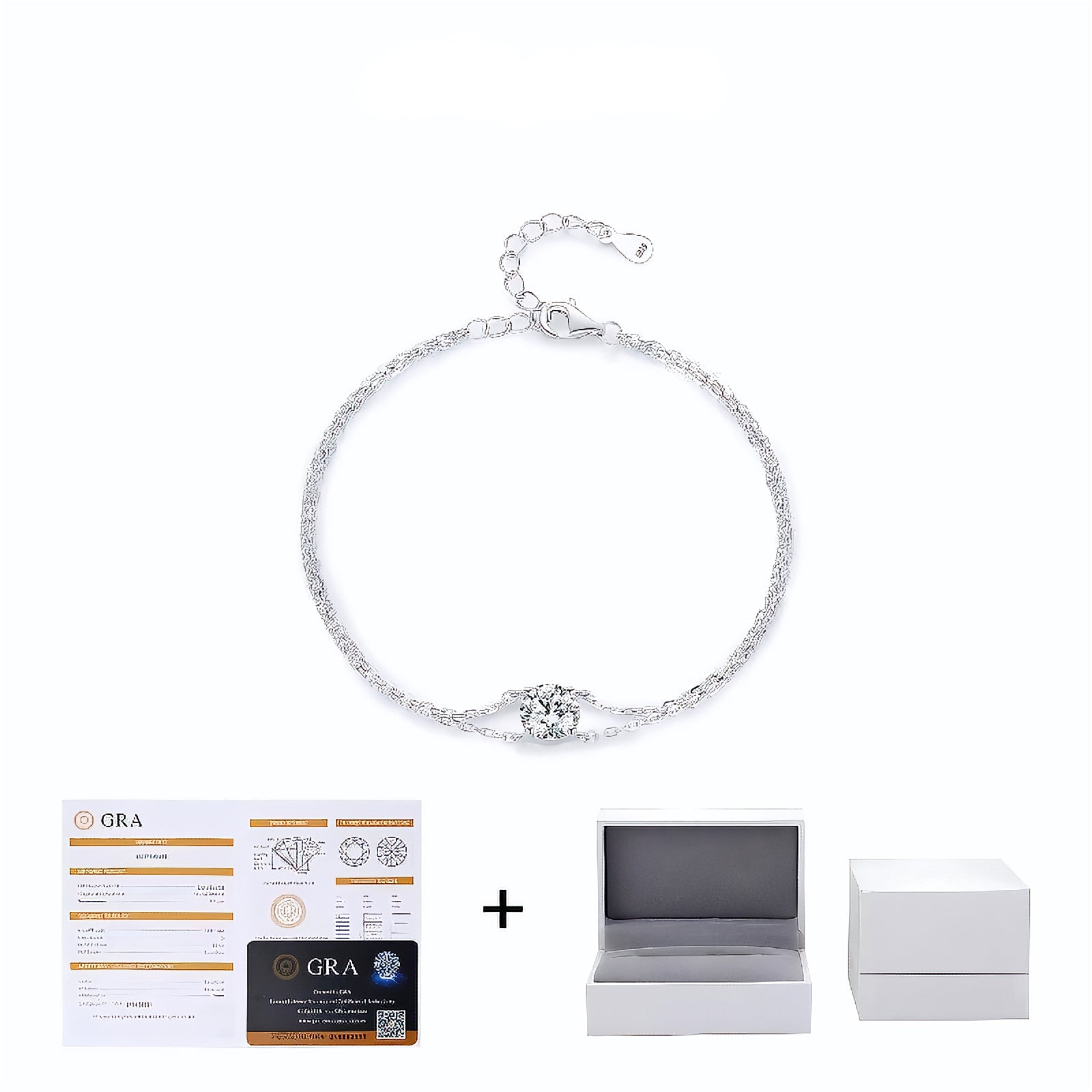 Pulseira em Moissanite 1CT - Virena Opulence