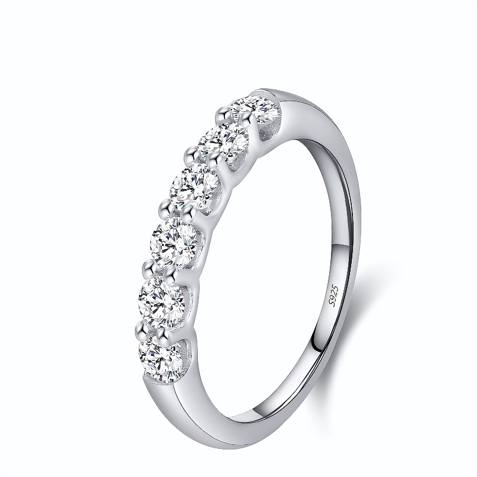 Anel Luxo em Moissanite – Virena Clarité