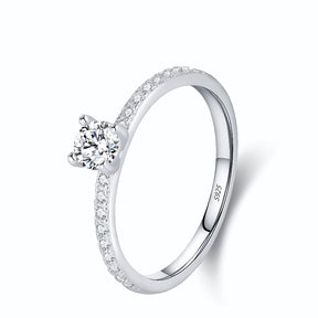 Anel Solitário em Moissanite - Virena Bellezza