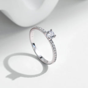 Anel Solitário em Moissanite - Virena Bellezza 3