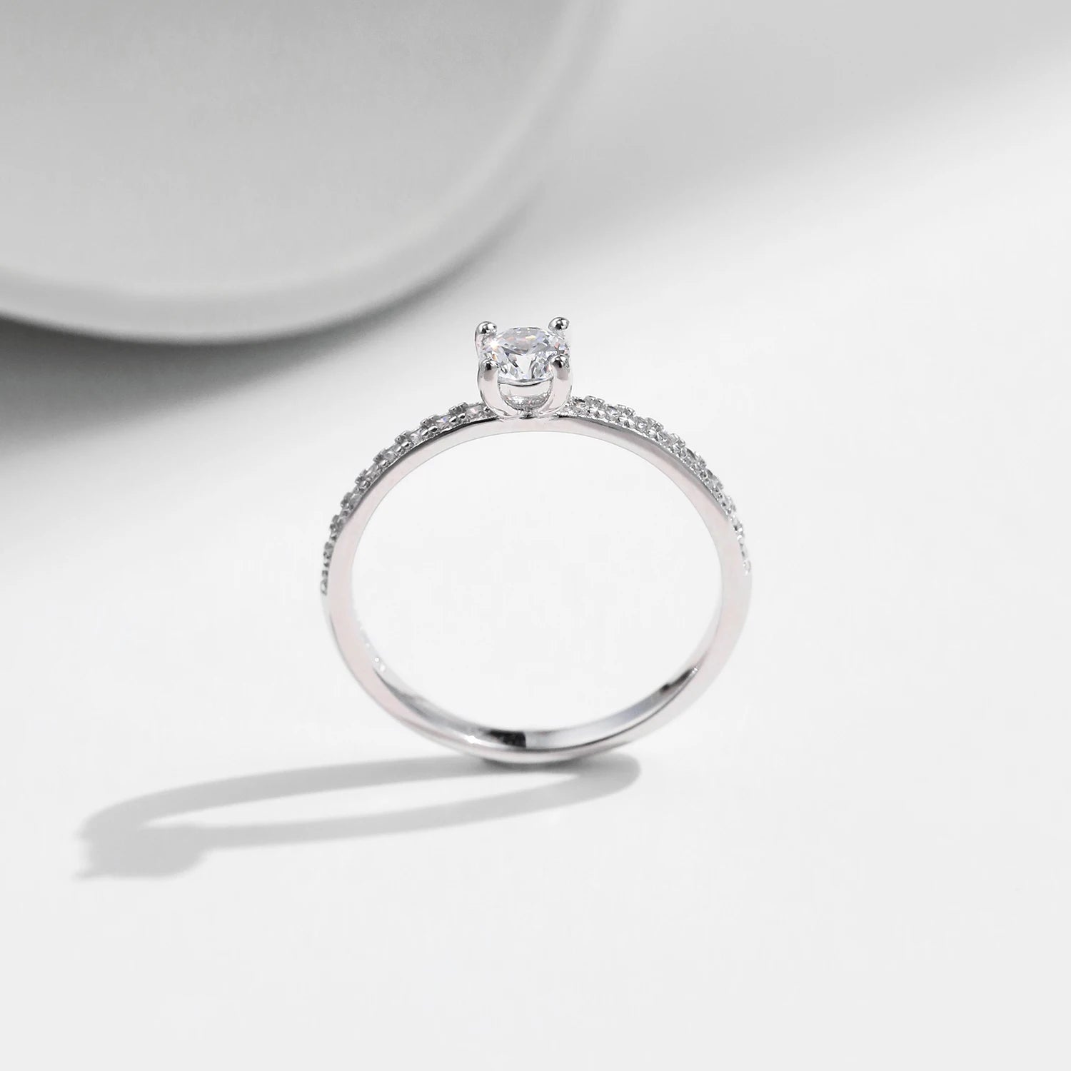 Anel Solitario em Moissanite - Virena Bellezza 5
