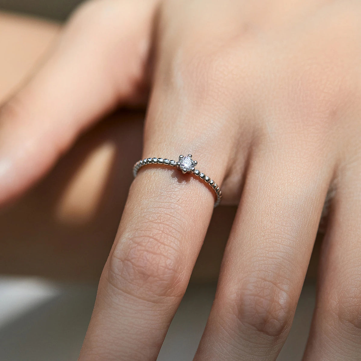 Anel Solitario em Moissanite - Virena Monaco 2