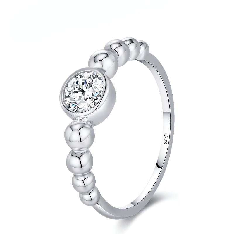 Anel em Moissanite - Virena Orbe
