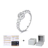 Anel em Moissanite com Certificado GRA - Virena Orbe