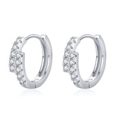 Brinco Argola em Moissanite - Virena Halley