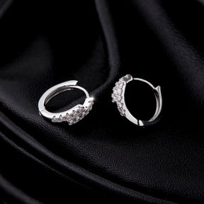 Brinco Argola em Moissanite - Virena Halley 5