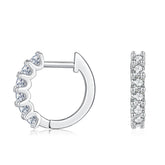 Brinco Argola em Moissanite - Virena Norelle