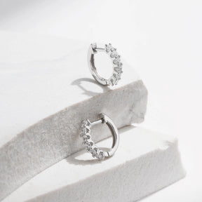 Brinco Argola em Moissanite - Virena Norelle 5