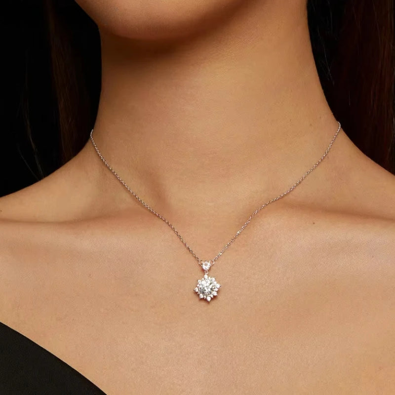 Colar em Moissanite - Virena Heliora 2