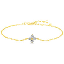 Pulseira Trevo Minimalista em Prata 925 - Virena Clover