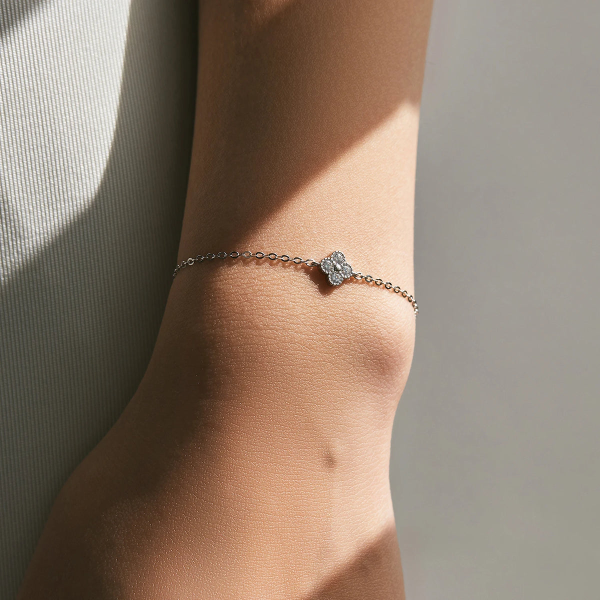 Pulseira em Prata 925 - Virena Trevo da Sorte 2