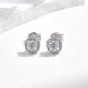 Brinco Ponto de Luz em Moissanite – Virena Eclaire