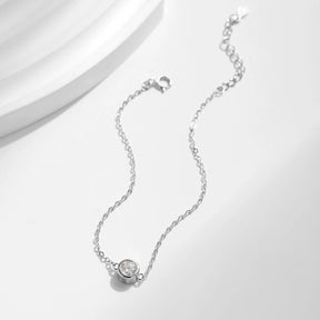 Pulseira Ponto de Luz em Moissanite - Virena Pure