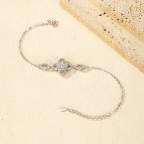 Pulseira Trevo em Prata 925 - Virena Amaris