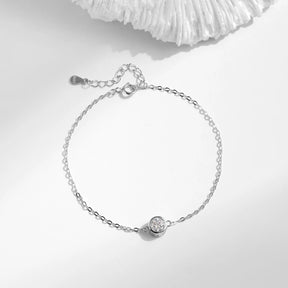 Pulseira Ponto de Luz em Moissanite - Virena Pure