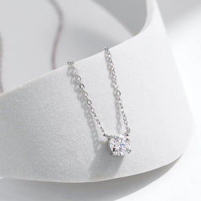Colar Ponto de Luz em Moissanite - Virena Astra