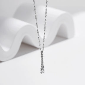 Colar Y em Moissanite - Virena Élégance
