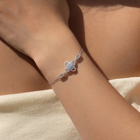 Pulseira Trevo em Prata 925 - Virena Amaris