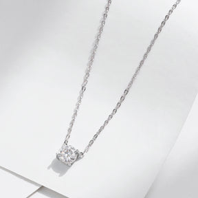 Colar Ponto de Luz em Moissanite - Virena Astra