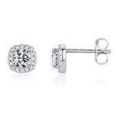 Brinco Ponto de Luz em Moissanite – Virena Eclaire