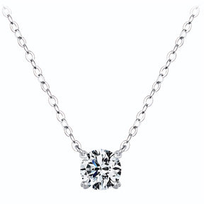 Colar Ponto de Luz em Moissanite - Virena Astra