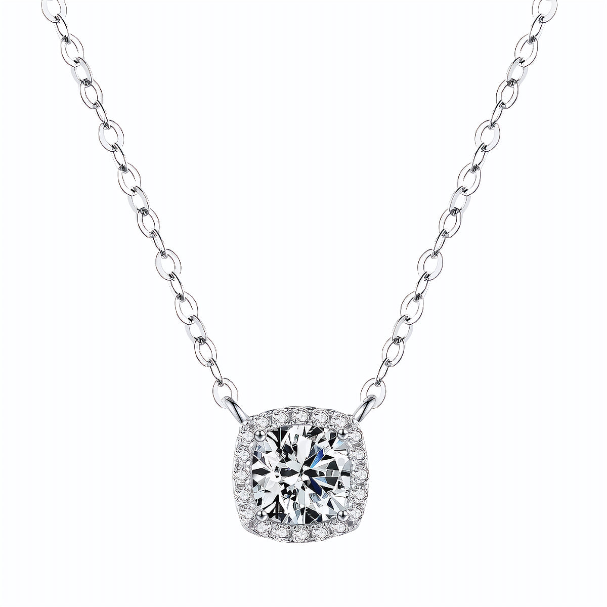 Colar Ponto de Luz em Moissanite - Virena Monarque