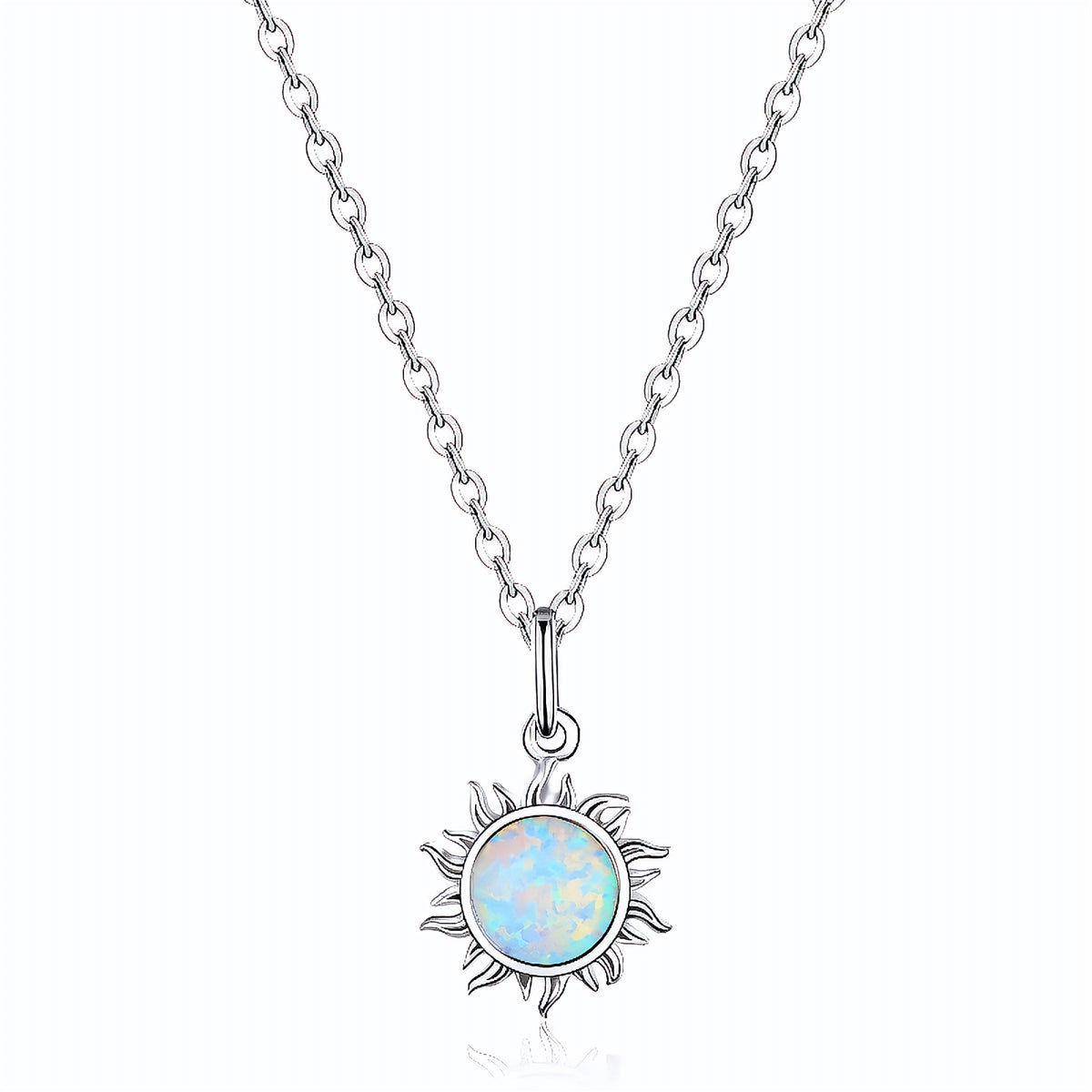 Colar Sol em Prata 925 - Virena Helia