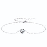 Pulseira Ponto de Luz em Moissanite - Virena Pure