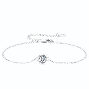 Pulseira Ponto de Luz em Moissanite - Virena Pure