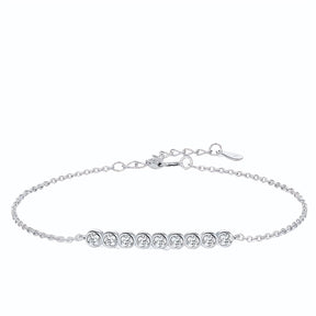 Pulseira Minimalista em Moissanite - Virena Starlight