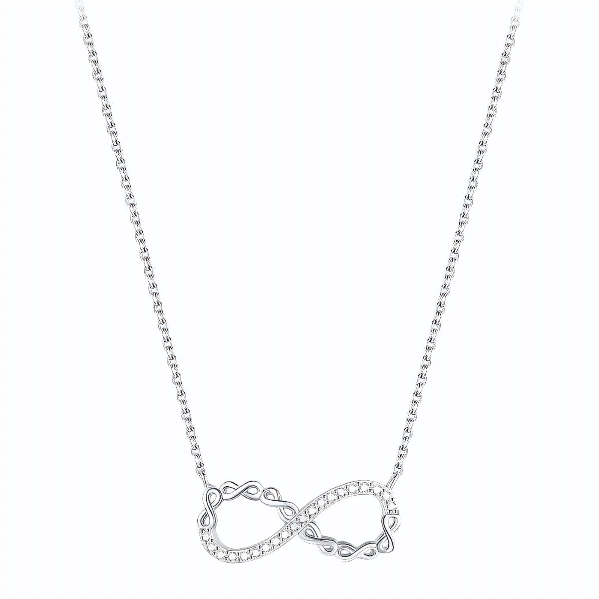 Colar Infinito em Prata 925 - Virena Vinculum