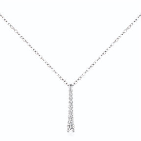 Colar Y em Moissanite - Virena Élégance