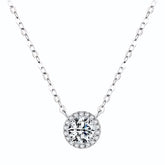 Colar Ponto de Luz em Moissanite - Virena Royale