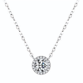 Colar Ponto de Luz em Moissanite - Virena Royale