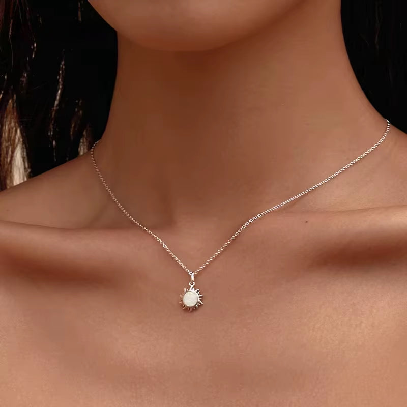 Colar Sol em Prata 925 - Virena Helia