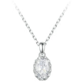 Colar Oval em Moissanite - Virena Aimée